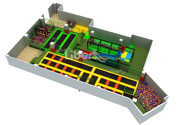 High Quality Trampoline Park Factory Made In China